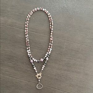 Silpada Earthy Tone Beaded Necklace